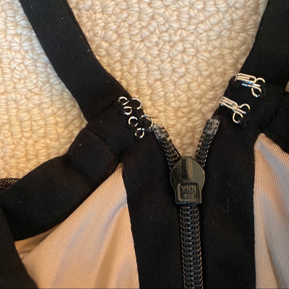 SOLD. BCBGMaxAzria Black Mini Dress - Picture 5 of 7